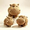 Cross-Border Cute Plush Animal Toy: Hippo & Elephant - Soothing Gift for Kids