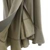 CLANE Long Length Asymmetrical Hem Skirt 1 Gray Women Used