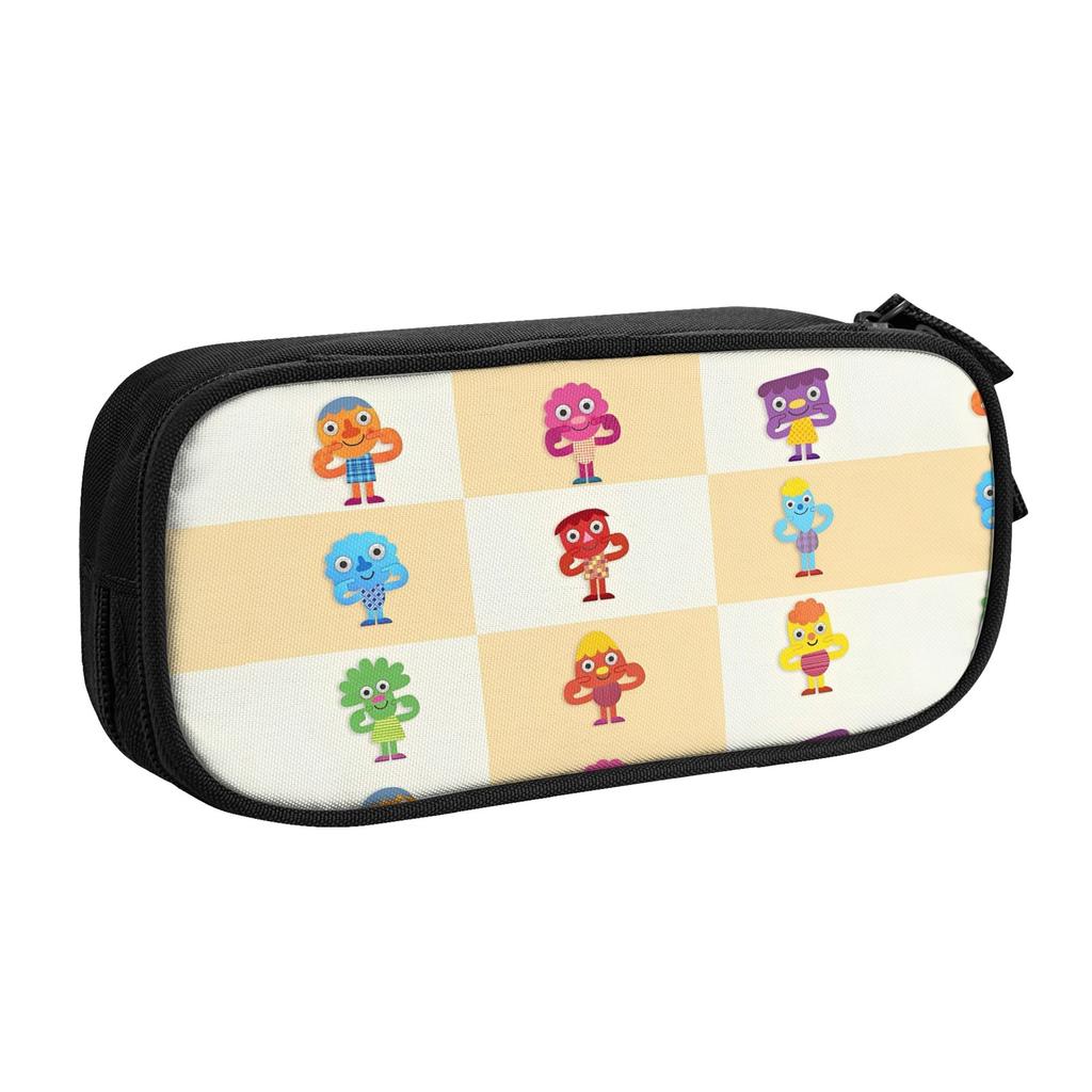 Noodle & Pals Micro Super Simple Pencil Case Fun Nursery Rhymes Songs Pen Bag Girl Boy Big Capacity School Pencil Box Stationery