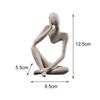 Abstract Thinker Statues Resin Figurine Characters Sculpture Craft Ornaments
