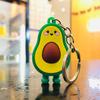 Jewelry Doll Key Ring Bag Pendant Smiling Avocado Avocado Keychain 3D Keychain Simulated Fruit
