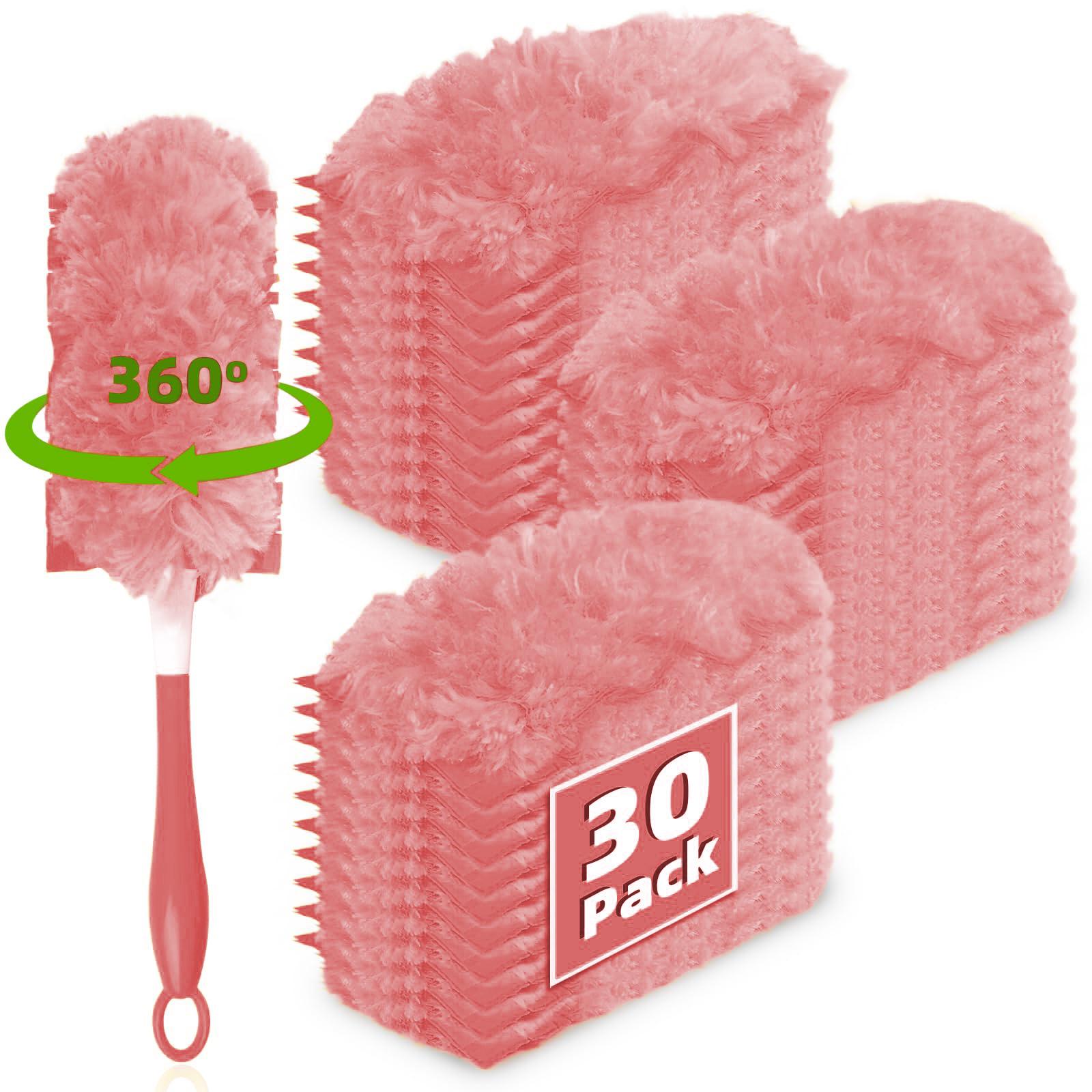 Совместимая со Swiffer двухсторонняя насадка-метелка 360° с ручкой для чистки щелей