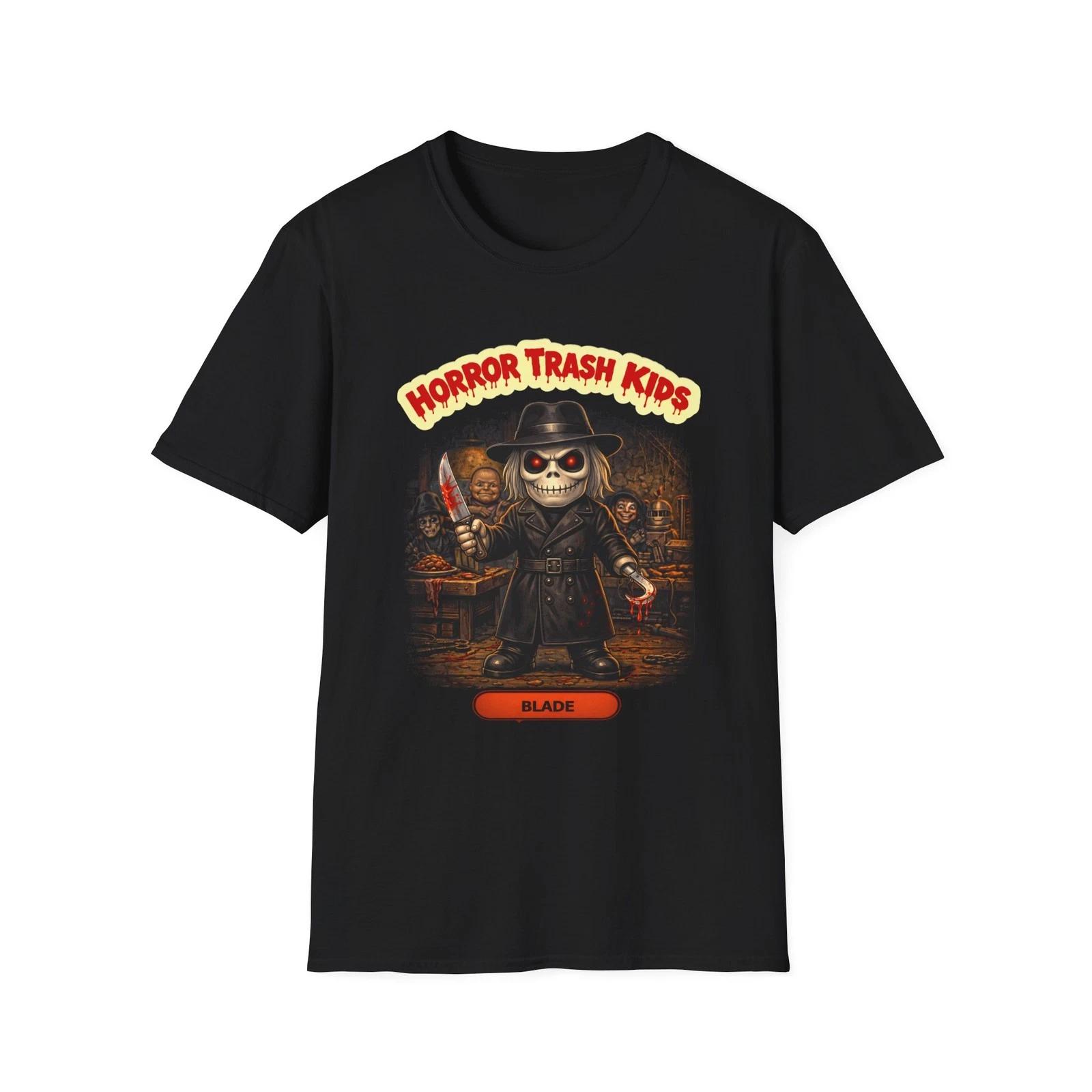 Horror Trash Kids Blade Puppet Master T-Shirt | Retro Horror Character Tee M