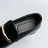 Fashion New Loafers Men Blue Black Business Men Dress Shoes Handmade Slip-On Round Toe Spring Autumn
