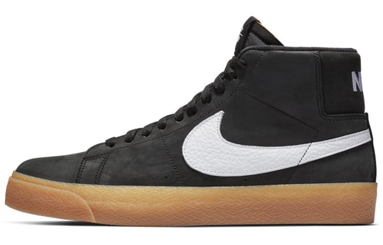 Nike Blazer Mid Sb Orange Label Black White CD2569-018 36