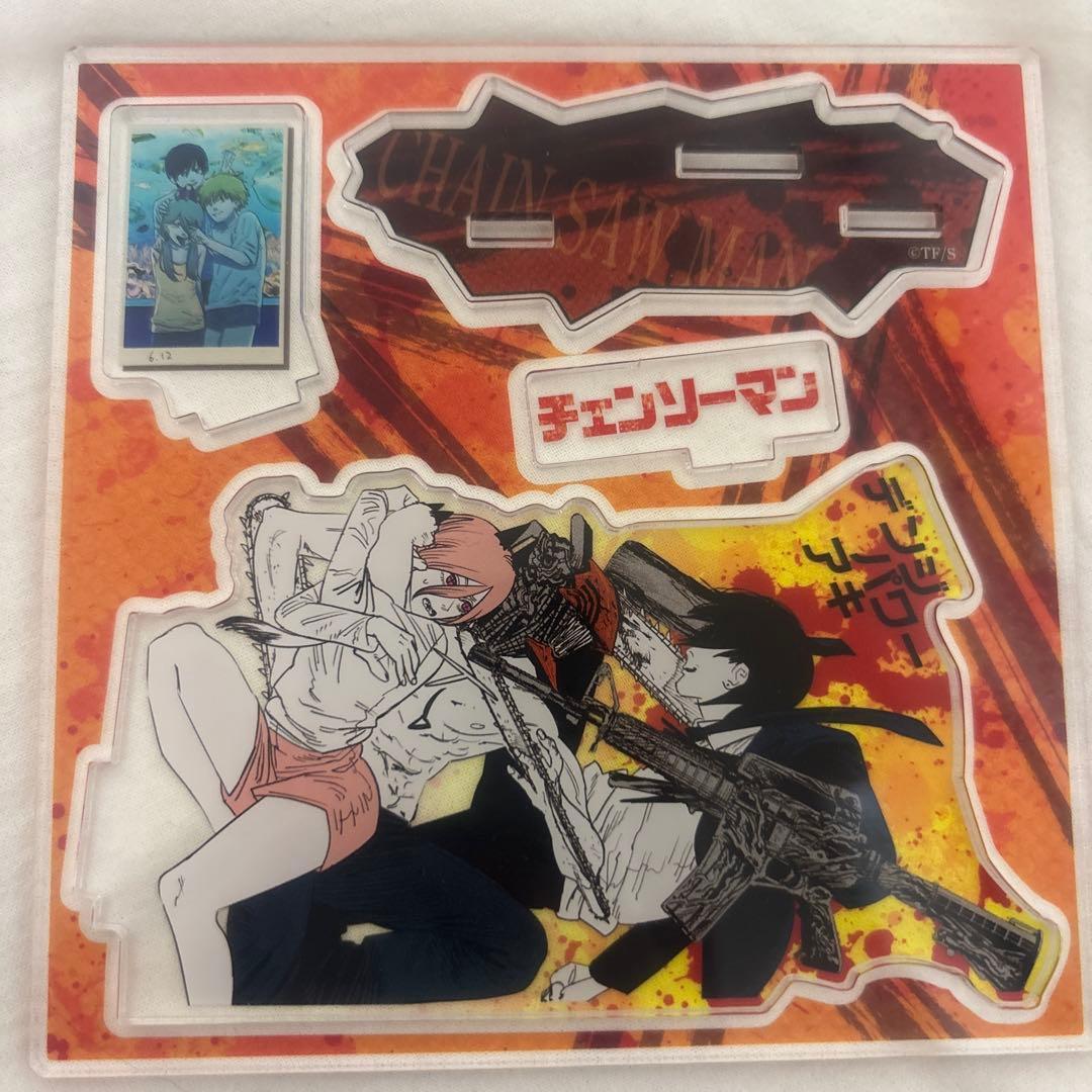Used Chainsaw Man Acrylic Diorama Denji Power Aki JUMP SHOP