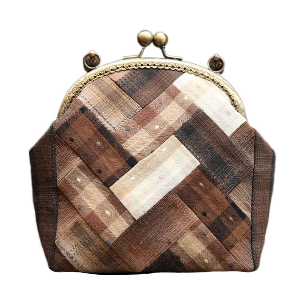 Handbag Material Kit Embroidery Set Lock Artware Handwork Needlecrafts Present Decor Craft Mini
