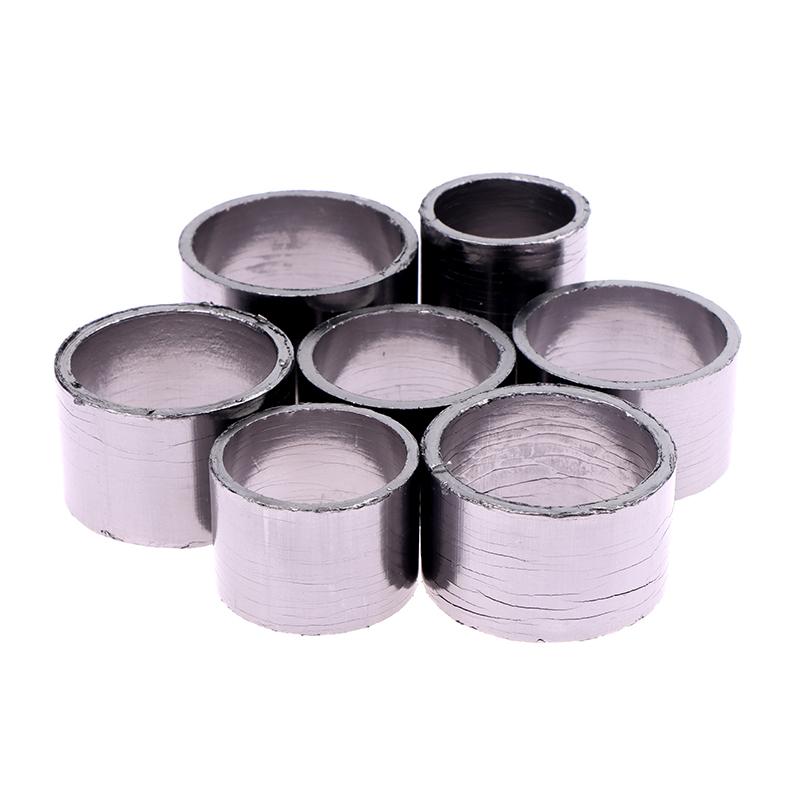 Motorcycle Muffler Exhaust Pipe Graphite Gasket Seal Ring 28.7-38.2Mm Inner Dia Silencer Connector Motos Dirt Pit Bike O-Ring