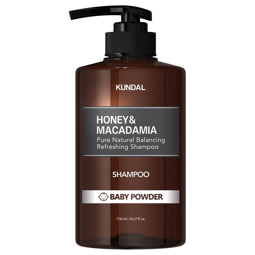 

Kundal Honey & Macadamia Nature Shampoo Baby Powder Scent, 718ml, 1 unit