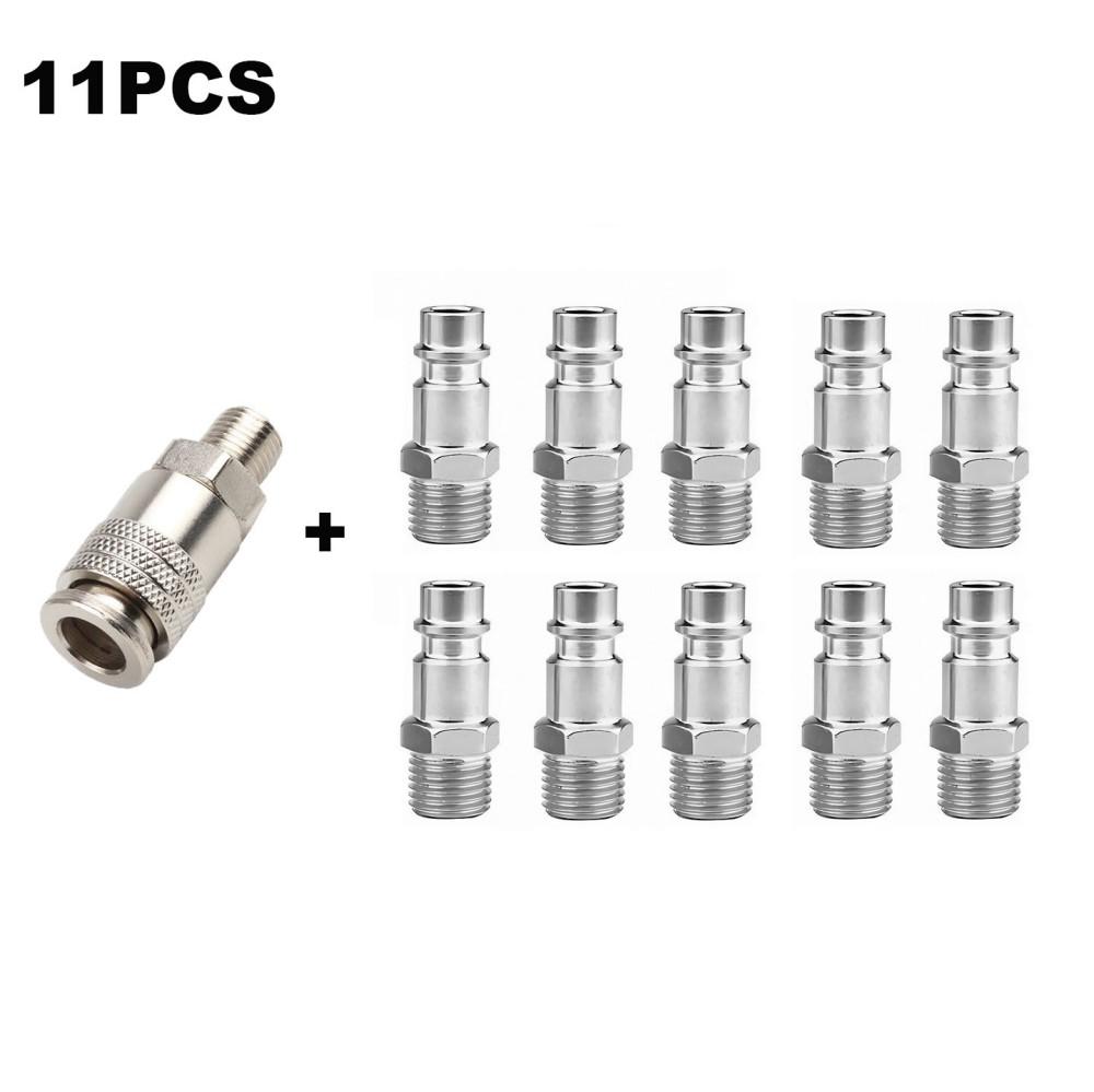 European Type Pneumatic Fitting PM/SM20 EU Standard Quick Coupling Connector Coupler For Air Compressor With G1/4 Male Thread