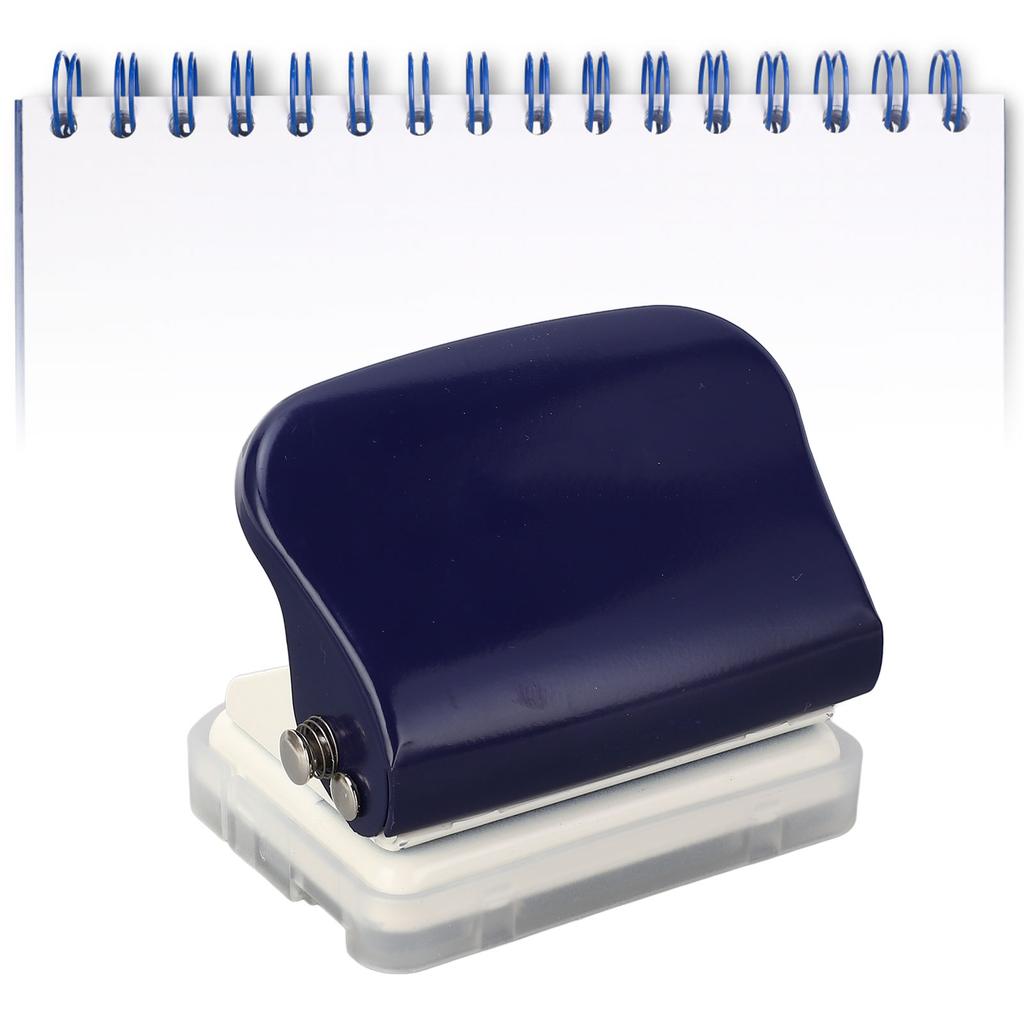 6 Hole Puncher for Loose Leaf Paper Handheld Metal   A5 B5 Notebook Scrapbook 26 30 20 Holes