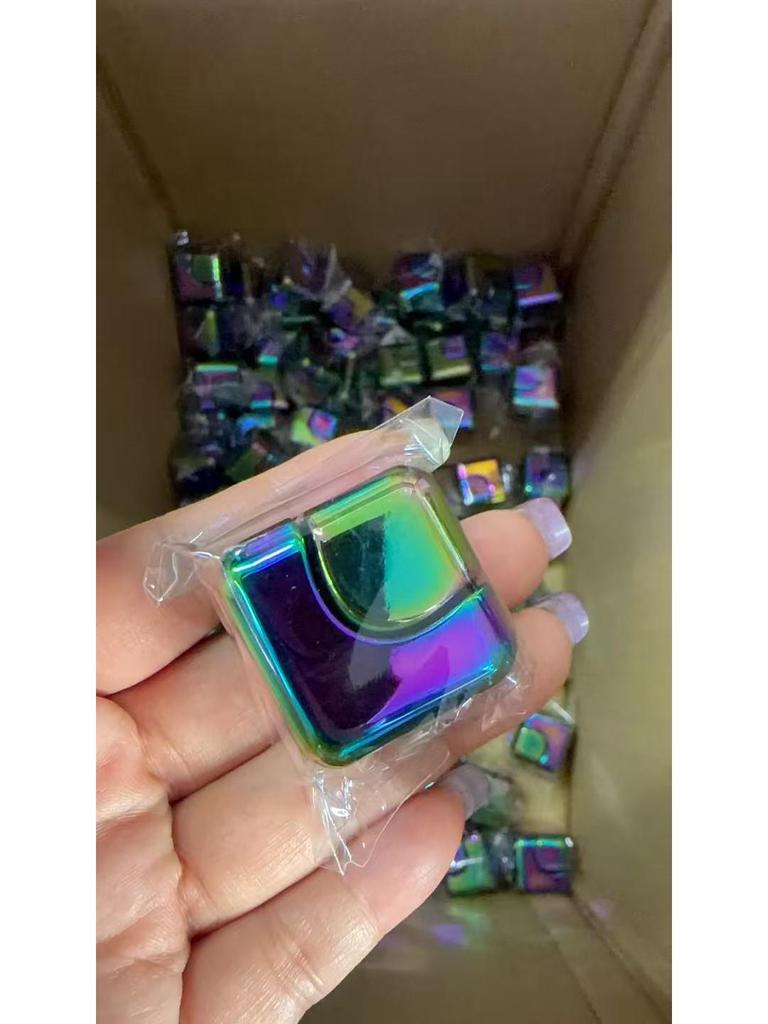 Seven-Color Metal Gyro: Dazzling EDC Fidget Spinner Blind Box