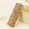 Retro Literary Pencil Case Cosmetics Storage Bag Large Capacity Office Sundries Storage Bag Student Stationery Bag