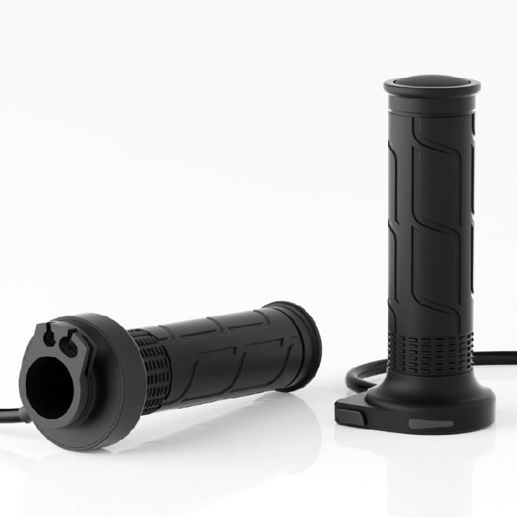 Small Temperature Control Heated Motorcycle Grips 6 Customizable Levels Motorbike Heating Grips for Modification Use