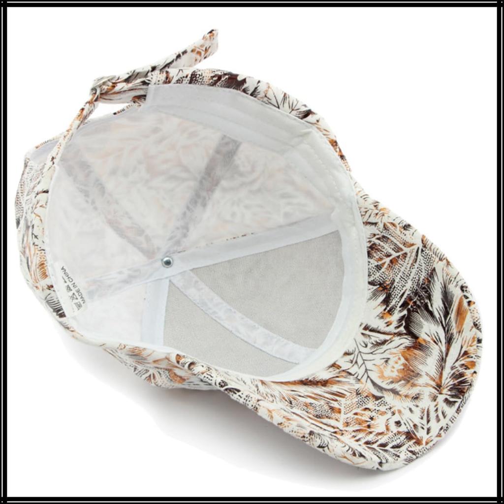 Retro Pattern Stylish CZA323 [White Fang] Cap, Design, Casual, Stylish, Sports, Men's, Women's, (Black)