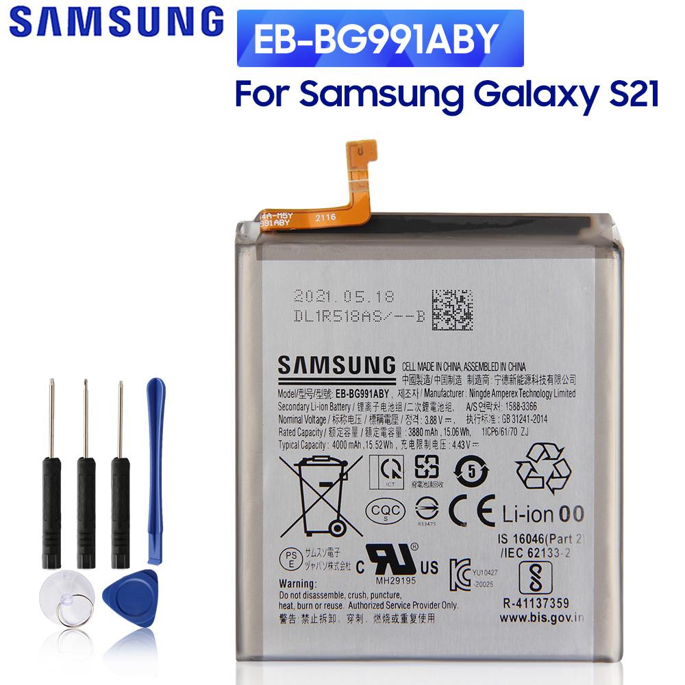 

Оригинальный сменный аккумулятор EB-BG998ABY EB-BG996ABY EB-BG781ABY для Samsung Galaxy S21 S21+ S21 Ultra S20 FE A52 For Galaxy S21