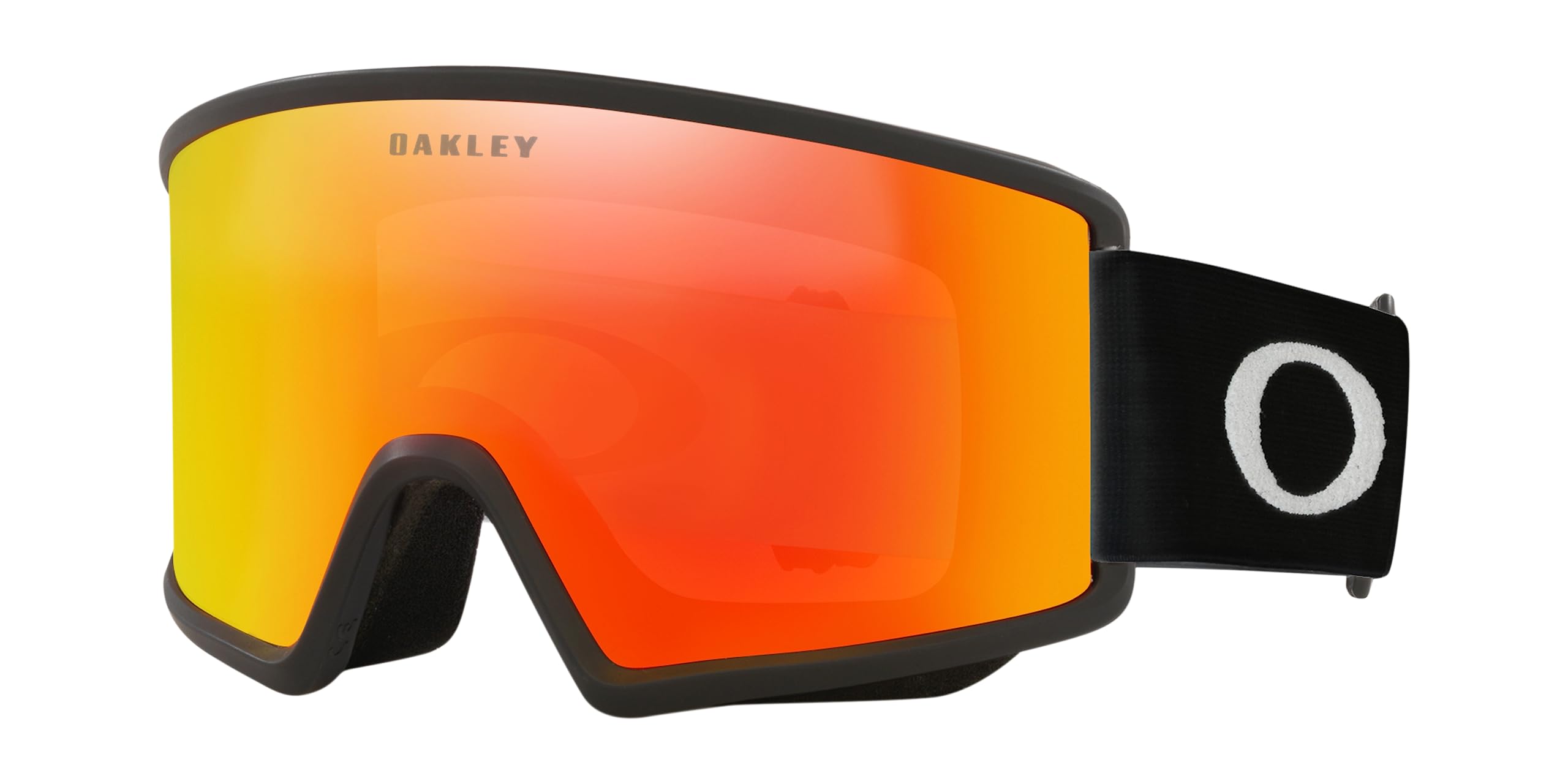 

Oakley Ridge Line L Matte Iridium One Size Goggles, Black/Fire Lens,