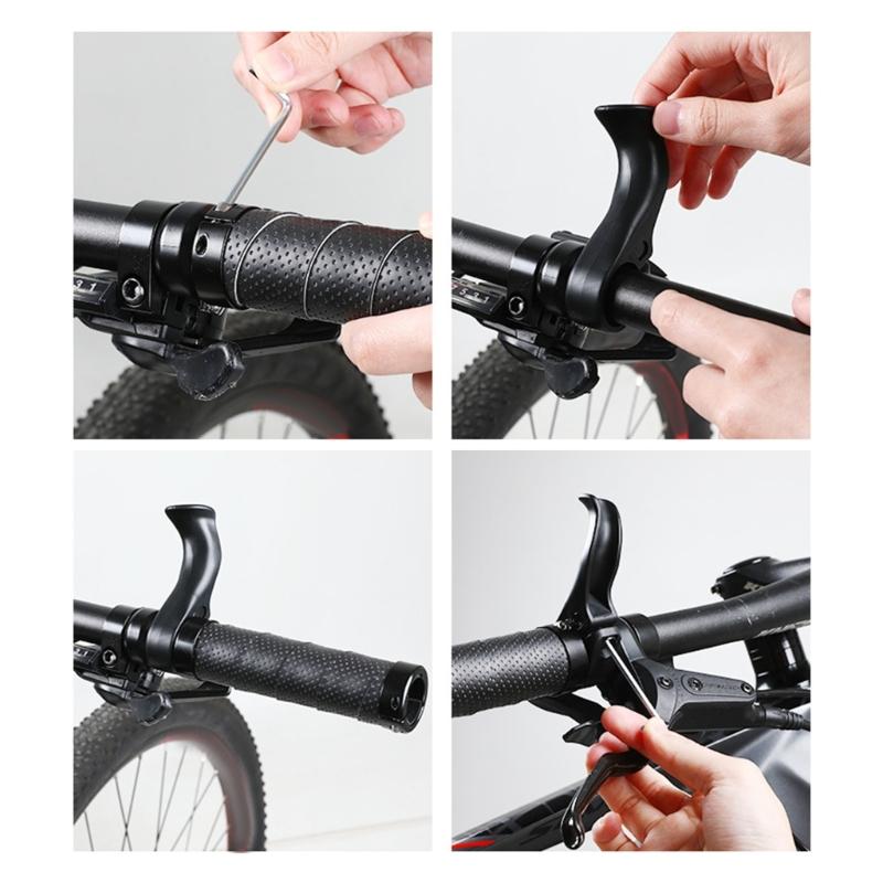 Bicycles Inner Bar End Nonslip Mountain Bike Handlebar End Comfortable Grip Inner Bar End for 21.4-22.2mm Handlebar