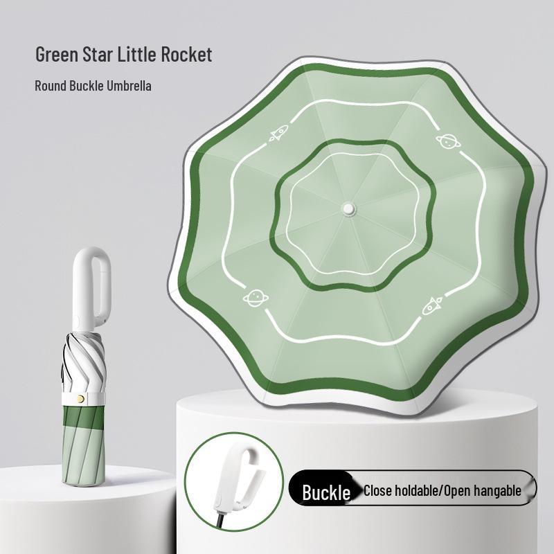 Children's Safe Automatic Umbrella - Anti-Stab, Rounded Corners for School Boys & Girls