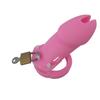 Silicone Chastity Lock for Men Sex Toys for Couples BDSM Chastity Cage