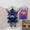 Kawaii Stitch Bag Plush Backpack Bagpack Double Shoulder Crossbody Bag Storage Pouch Plushie Anime Toy Gift for Girls