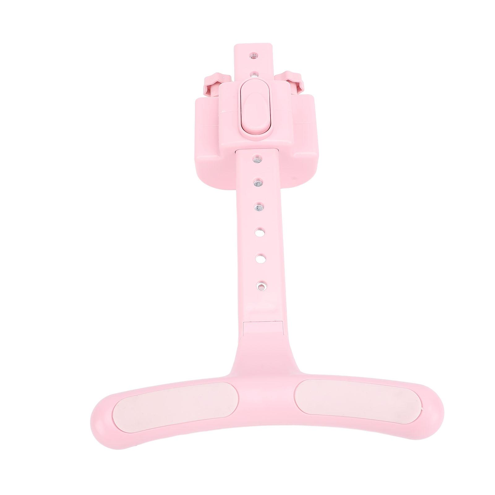 

Корректор осанки для сидения для детей АБС Регулируемый по высоте Студенты Зрение Письменный стол Зажим для сидения розовый