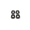 For BMW X3 X4 G02 G01 18-21 4x Carbon Fiber Color Door Lock Pins Pin Cover Trim Auto Inner Accessories Car Interior