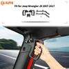 Metal Front Rear Door Top Handle For Jeep Wrangler JK 2007-2017 Car Exterior Accessories