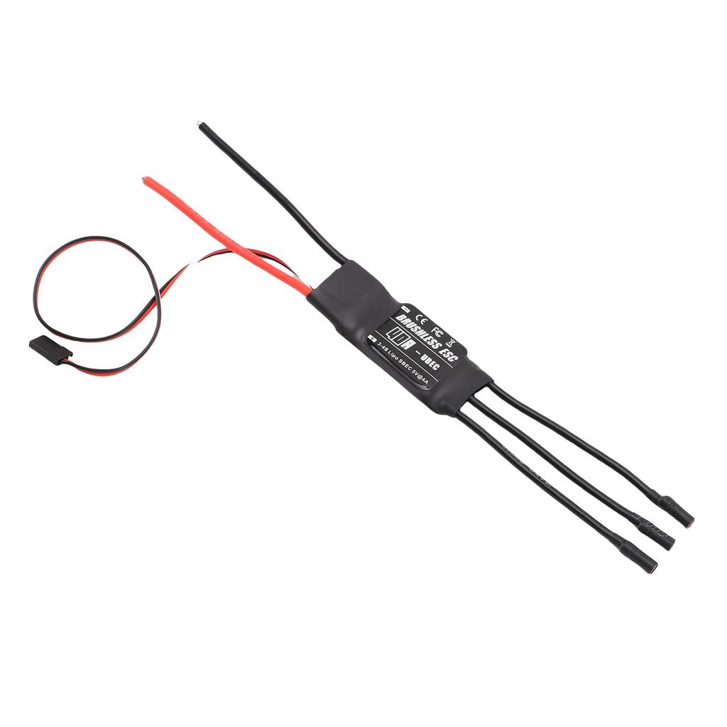 Brushless ESC 40A Multiple Guard Brushless Motor Electric Speed Controller with 3.5mm Banana Female
