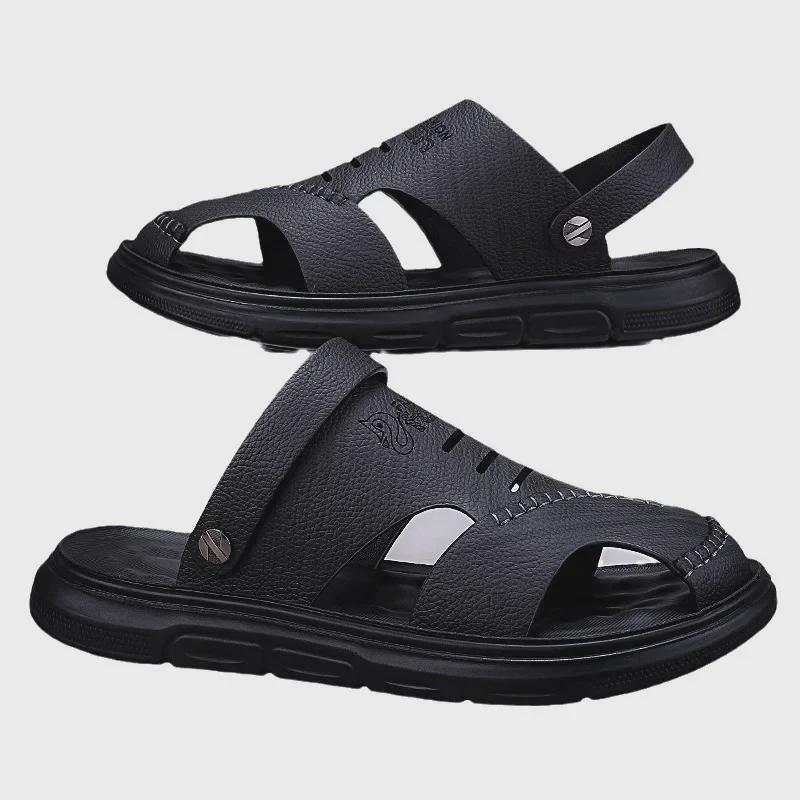 2024 Men's Summer Outdoor Sandals: Casual, Fashionable, Beach-Ready, and Perfect for Youth Sports.