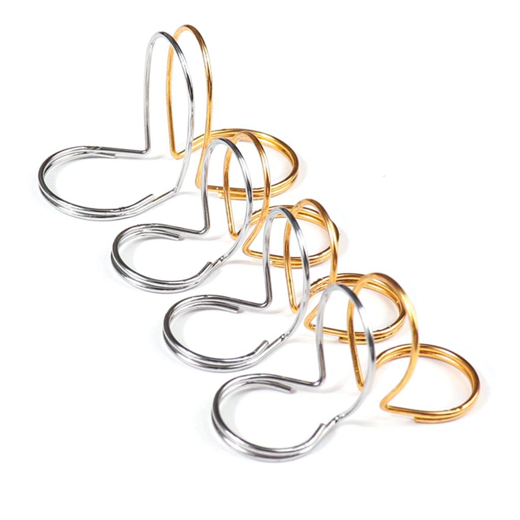 4Pcs Butterfly Guitar Finger Picks Fingerstyle Plectrum Thumb Picks Adjustable Guitar Finger Thumb Picks Plectrums Set