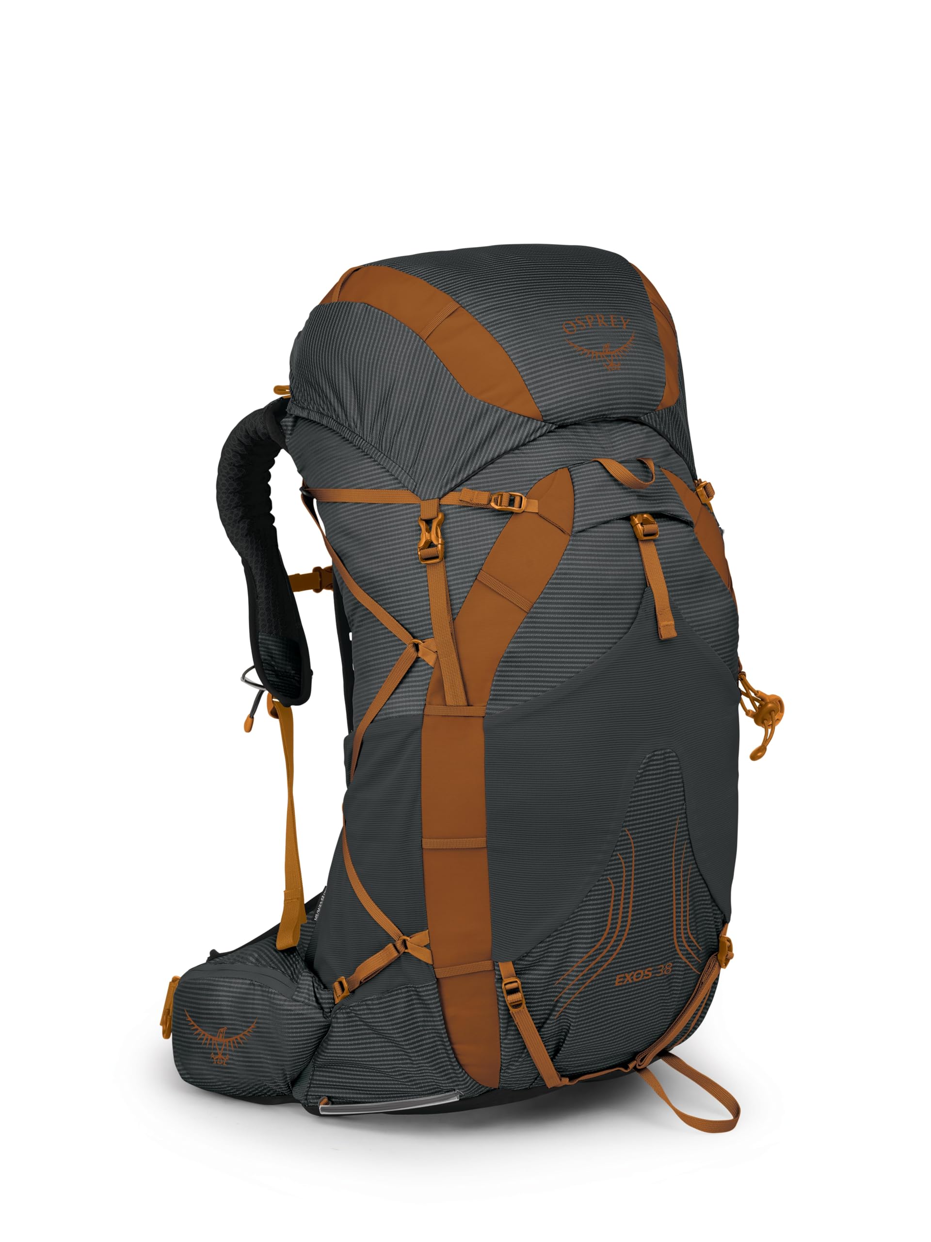 

Osprey Exos 38L Men s Ultralight Backpacking Backpack, Dark Charcoal, LXL