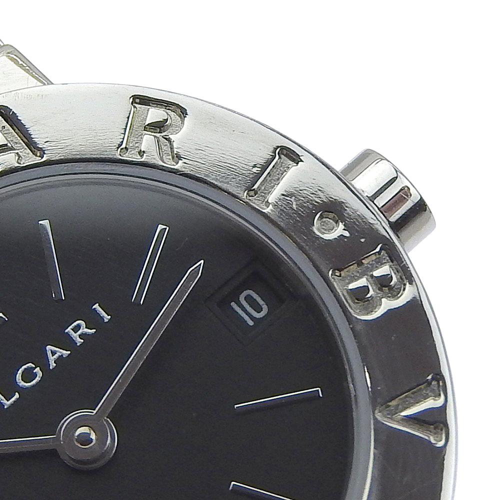 BVLGARI Bvlgari Bvlgari Watches BB23Stainless Steel blackDial Stainless Steel Quartz Analog display Women Used