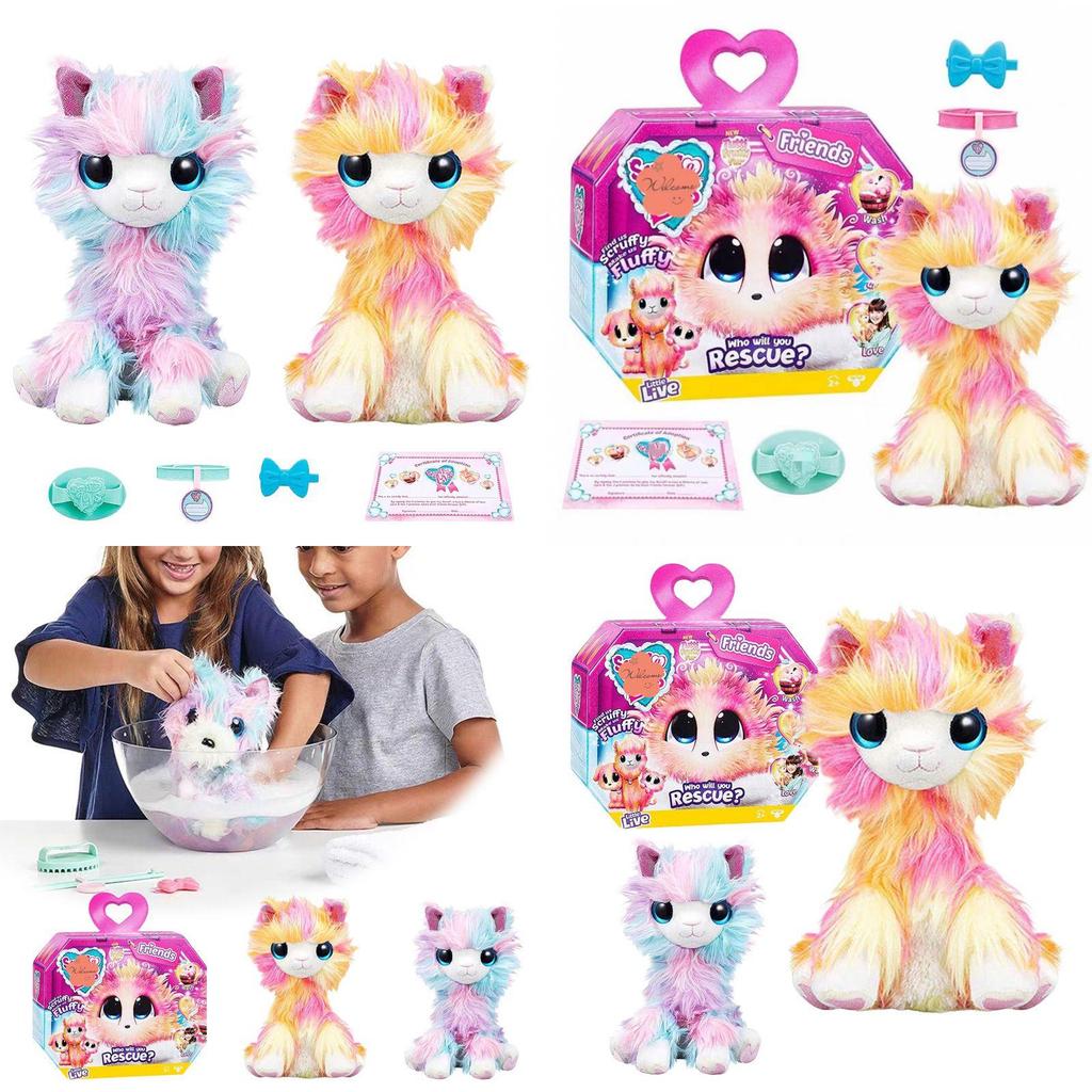Adorable Skruff A Love Cotton Doll Plush Toy For Kids Featuring Colorful Unicorn Design