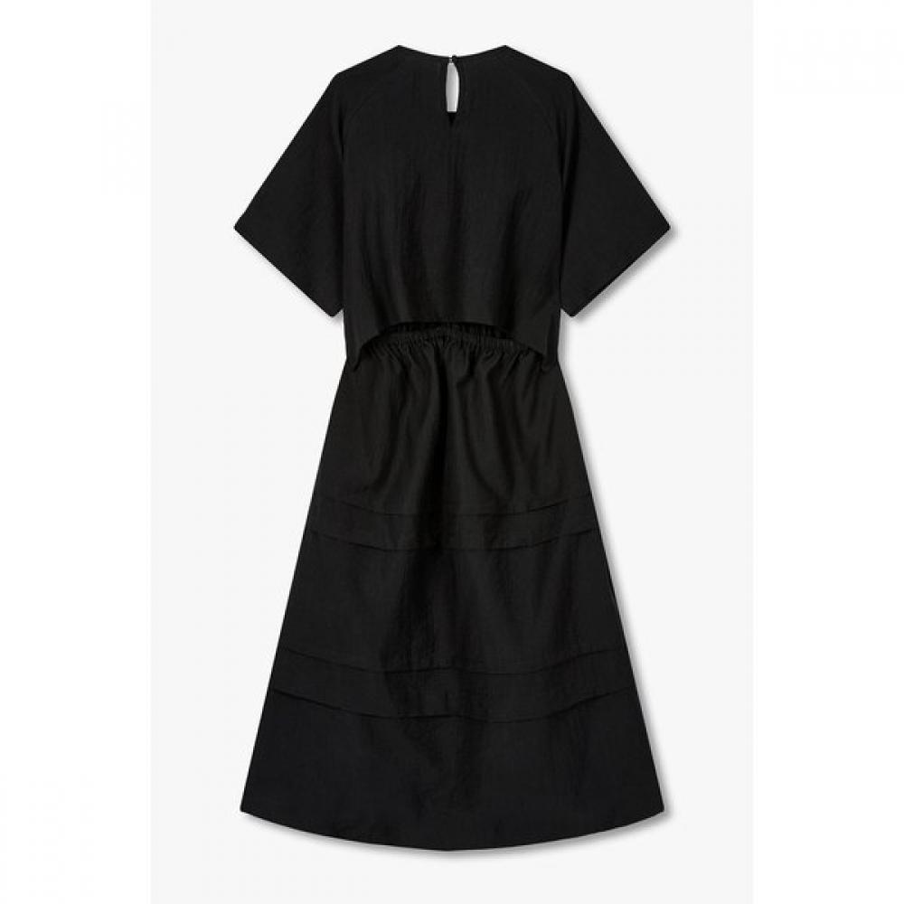 Studio Tomboy Back Open Ribbon Detail Dress  9106241210ct 