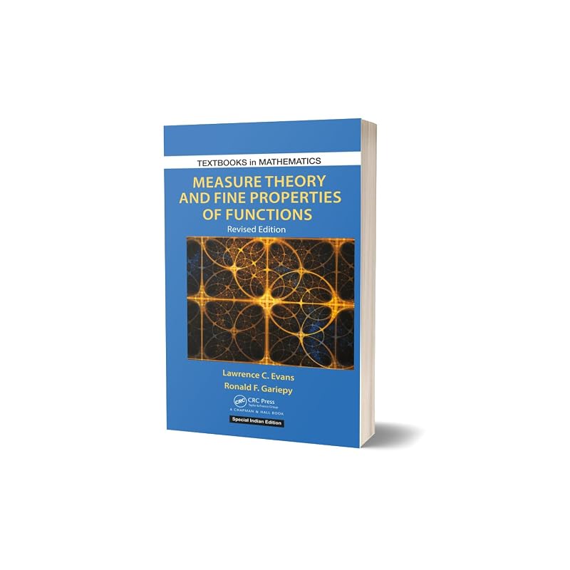 Measure Theory And Fine Properties Of Functions, Revised Edition | Lawrence C. Evans And Ronald F. Gariepy