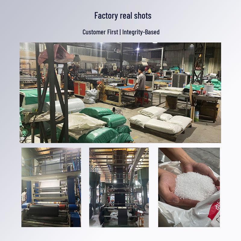 Black & White Waterproof Express Bags for E-commerce Logistics - Gray Clothing Packaging