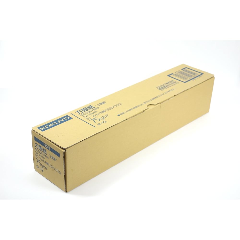 Papel Quadriculado Kokuyo B2, 100 folhas, HO-12