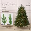 2026 New 2.1m Illuminated Pure PE Christmas Tree for Living Room Home Decor