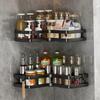 Bathroom Shelves Wall Shelf Corner Shelves No Punching Required Drain Basket Bathroom Accessories Organizer Multifunctional