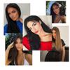 MISS WIG Long Straight Hair Natural Heat Resistant Fiber Black Wig for Women Daily Wear Wigs Pink Red Cosplay Wigs