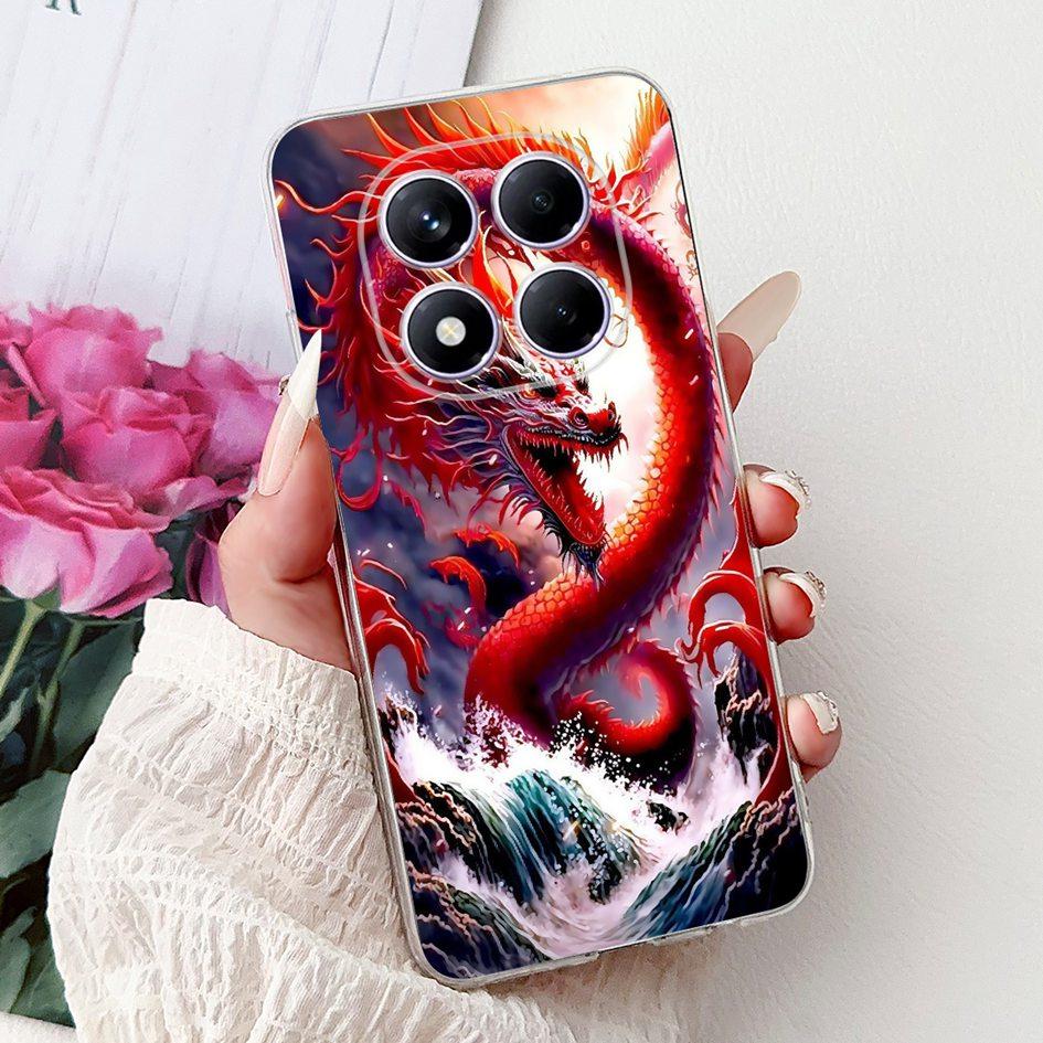 For Xiaomi Redmi Note 14 Pro 5G Case 2025 New Stylish Flower Soft Silicone TPU Phone Cover For Redmi Note 14 Pro+ Plus Protector