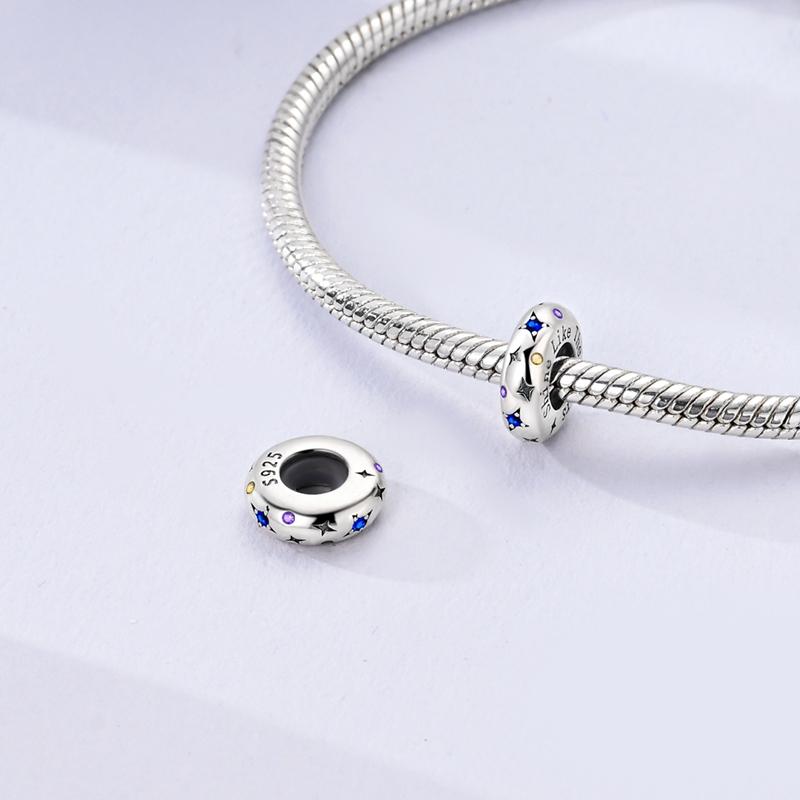 Past op Originele Armbanden Koperen Charms Kralen Diy Zirkonia Uil Hart Blauwe Olifant Beschermer Oog Verjaardag Sieraden Cadeaus