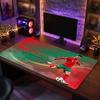 Tappetino Mouse Grande Personalizzato Cristiano Ronaldo, Stampa Testo Nome Personalizzato, Tappetino Scrivania Antiscivolo Logo Calcio Regalo Gaming