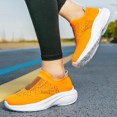 Fashion Trendy Casual Women Sports Mesh Thick Sole Shock-absorbing Walking Anti-skid High-quality Training Casual Shoes Zapatos De Mujer