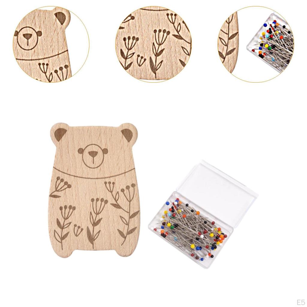 Dispozitiv de siguranță cu kit de ace cu gămălie Suport pentru cusut