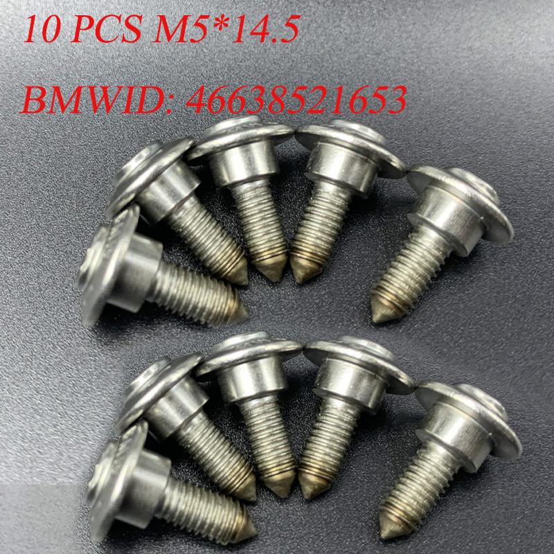 Motorcycle M5 Shell Stainless Steel Screws For BMW S1000RR K1300S HP4 K1600GT/GTL G310GS G310R F900XR R18 M1000R R1250RS R1250R
