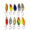 10PC Fishing  7cm Plastic Hard  Colorful  Fishing 
