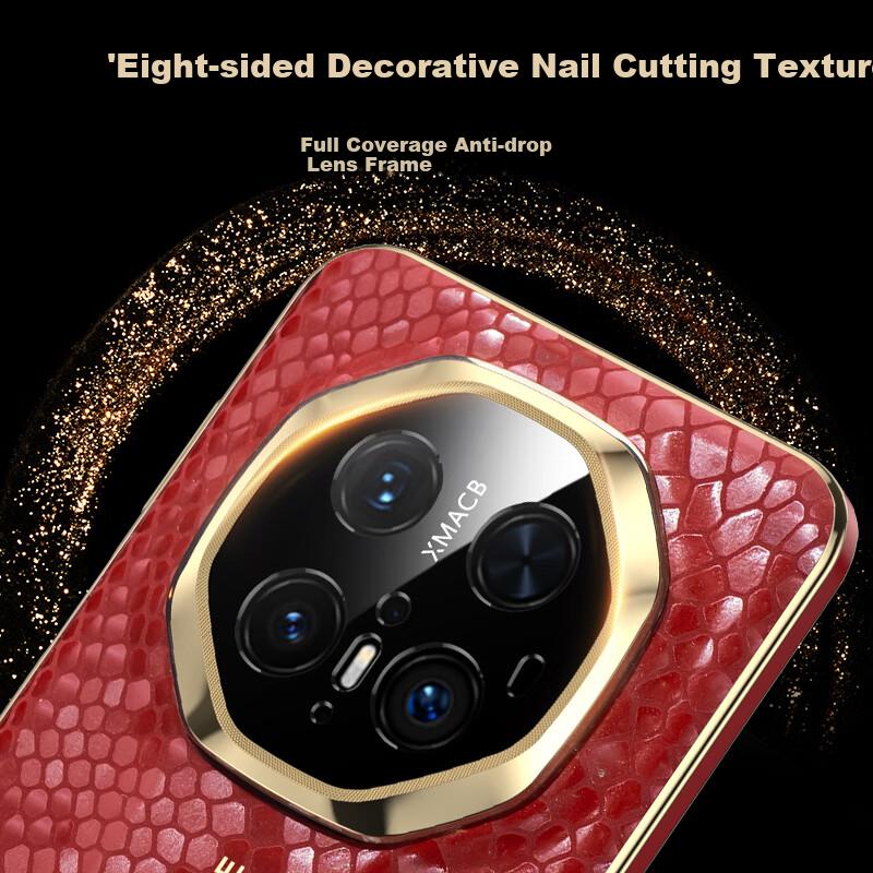 Case for Huawei Mate70RS Phone, Mate70Pro Full Lens Protection, Extraordinary Master - Red