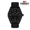 PRC 100 Solar Schwarzes Leder 39mm T151.422.36.051.00